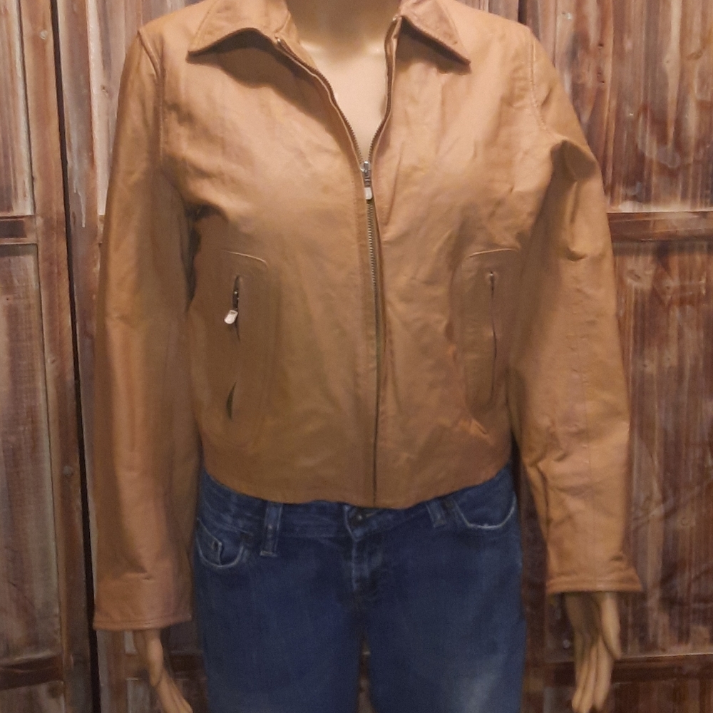 Newport news leather jacket